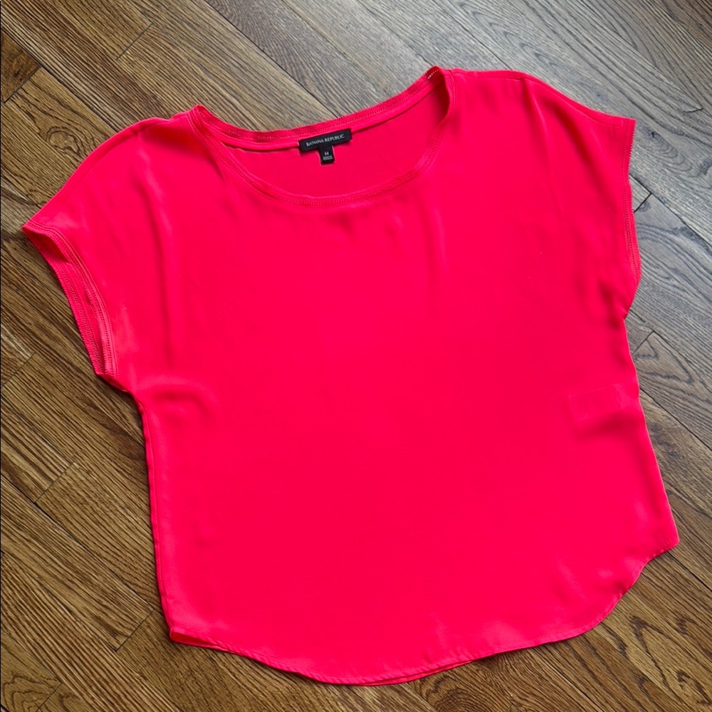 Banana Republic Cap Sleeve Blouse
